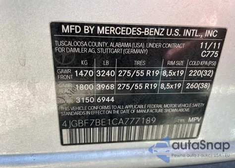 4JGBF7BE1CA777189